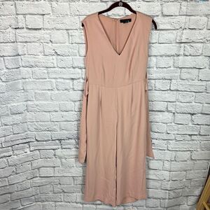 Tahari Pink Sleeveless Jumpsuit Size 6